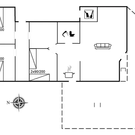 Holiday home Arngerd - 450m From The Sea In Nw Jutland By Interhome Lokken